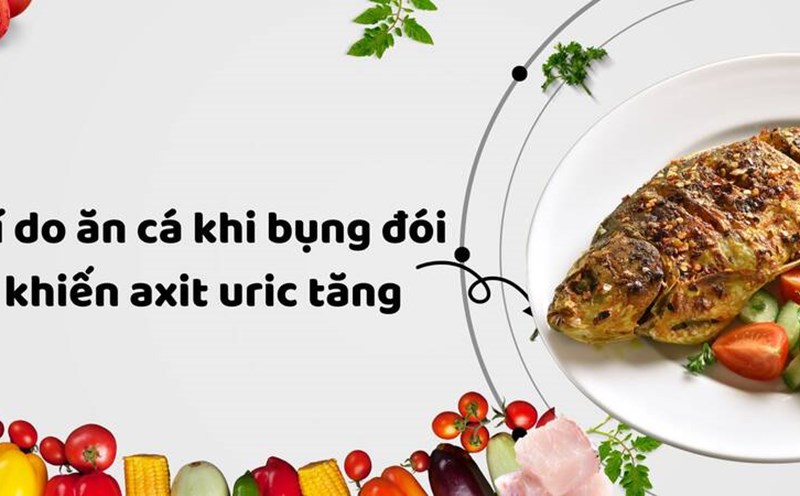 The reason eating fish on an empty stomach increases uric acid.