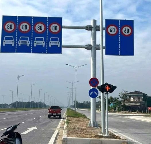 From November 15, 2024, Vinh - Cua Lo Boulevard has a maximum speed limit of 80km/h. Photo: Hai Dang