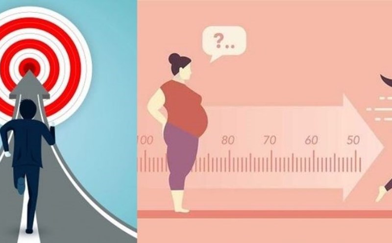 Lose weight healthily and easily with practical tips. Graphics: Kim Thuy
