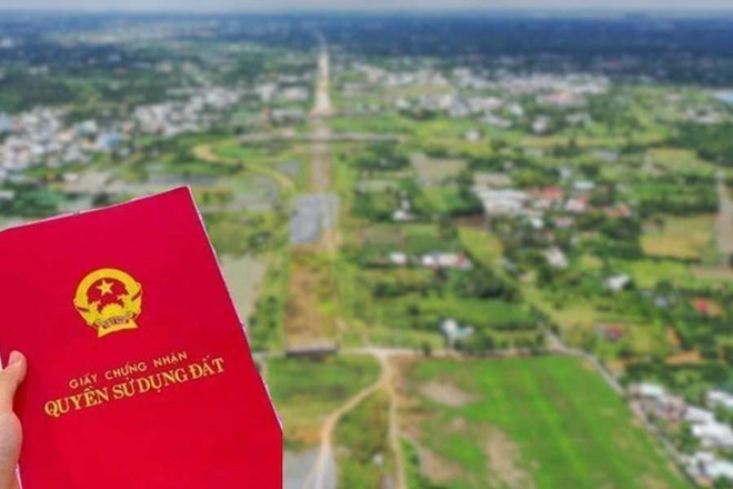 Bao Lam District People's Committee illegally issued red books to 7 households on land of Dai Binh Prison. Photo: Anh Tuan