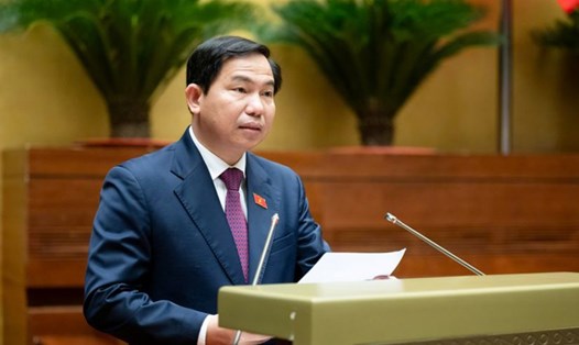 Ủy viên Trung ương Đảng, Chủ nhiệm Ủy ban Tài chính, Ngân sách của Quốc hội Lê Quang Mạnh. Ảnh: Quochoi.vn