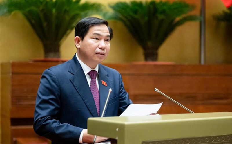 Member of the Party Central Committee, Chairman of the National Assembly's Finance and Budget Committee Le Quang Manh. Photo: Quochoi.vn
