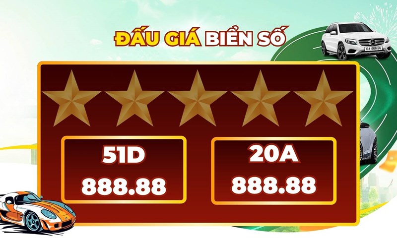 Two license plates with five-digit number 8 billion appeared in session 11/14