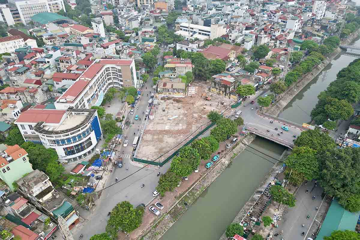 Hoang Mai District (Hanoi) is about to have a new road. Illustration photo: Huu Chanh