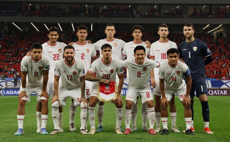 Indonesia team meets Japan in the third qualifying round of the 2026 World Cup. Photo: PSSI