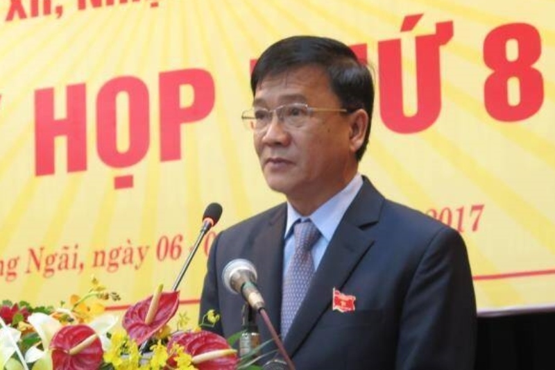 Disciplinary warning for Mr. Tran Ngoc Cang, former Chairman of Quang Ngai Provincial People's Committee. Photo: VGP