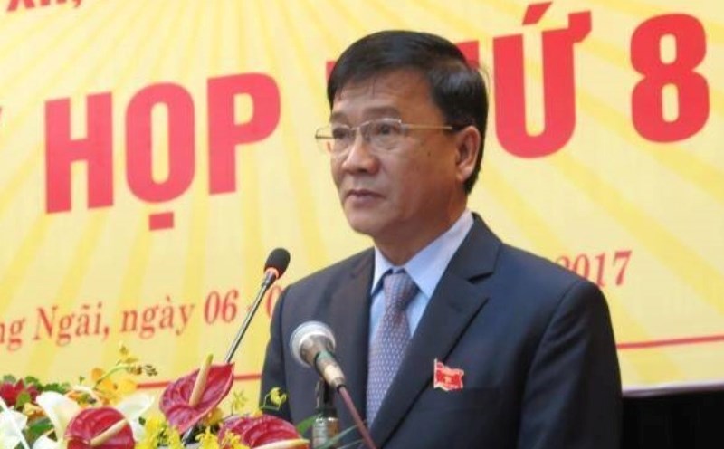 Disciplinary warning for Mr. Tran Ngoc Cang, former Chairman of Quang Ngai Provincial People's Committee. Photo: VGP