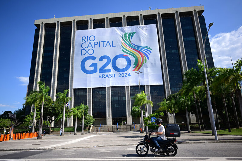 A suicide bombing outside Brazil's Supreme Court has heightened security concerns ahead of the G20 summit. Photo: AFP