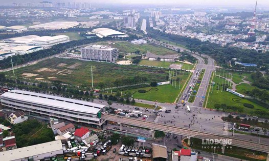 TPHCM sẽ thí điểm máy bay không người lái trong Khu Công nghệ cao (TP Thủ Đức).  Ảnh: Anh Tú