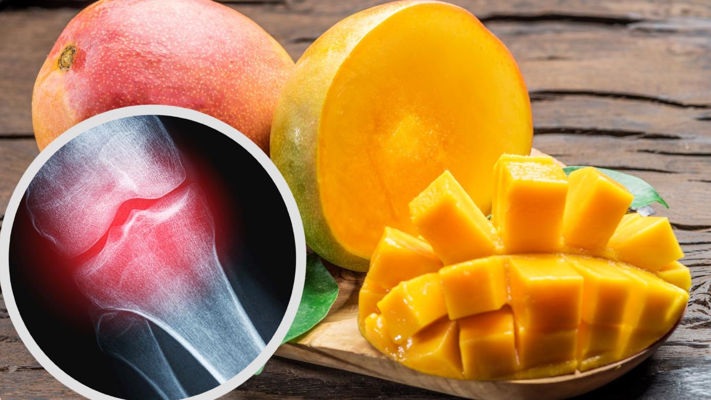 Mangoes contain zeaxanthin which is good for bones and prevents osteoporosis. Graphics: Thanh Thanh