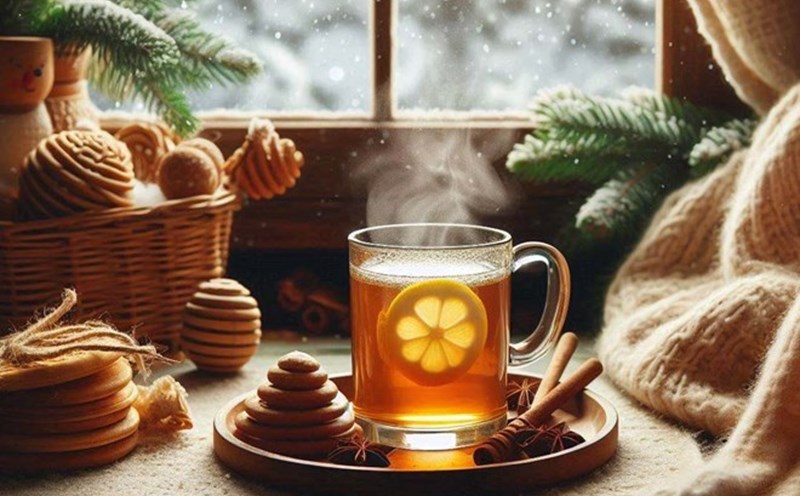 Lemon honey mixture brings many health benefits if used properly. Graphic photo: Ngoc Thuy.