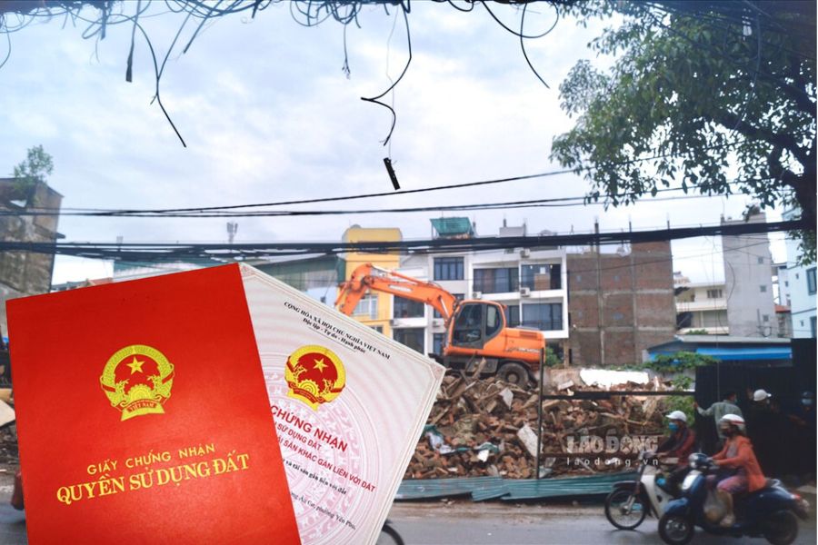When land is under planning, it is still possible to transfer the red book. Photo: Nhu Ha