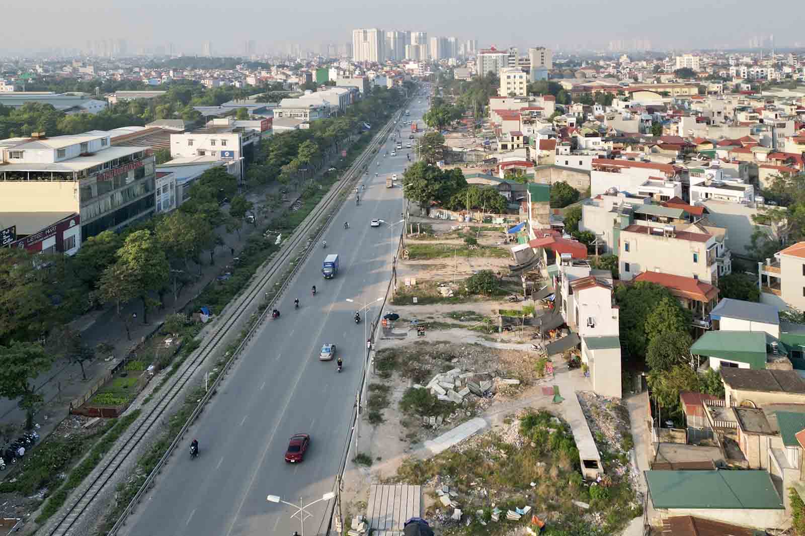 Mat bang xoi do khien du an nhieu nam chua the thi cong hoan thien. Anh: Huu Chanh