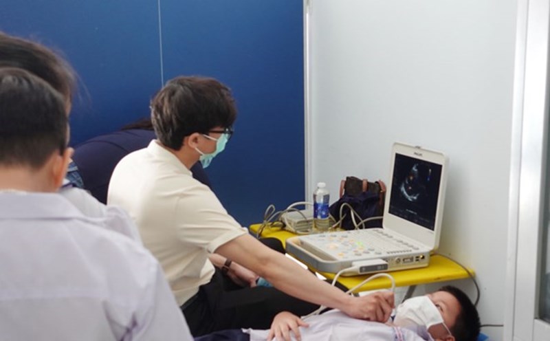 Da Nang conducts congenital heart screening for thousands of children. Photo: Tran Thi