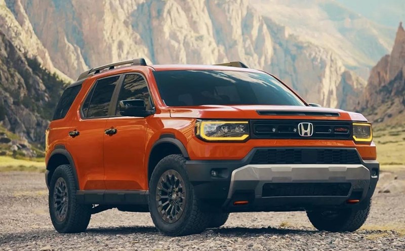 Close-up of the newly launched 2026 Honda Passport. Photo: Honda