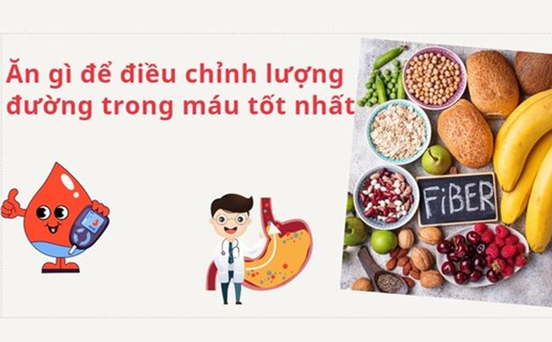 What to eat to best regulate blood sugar. Graphics: Cao Thom