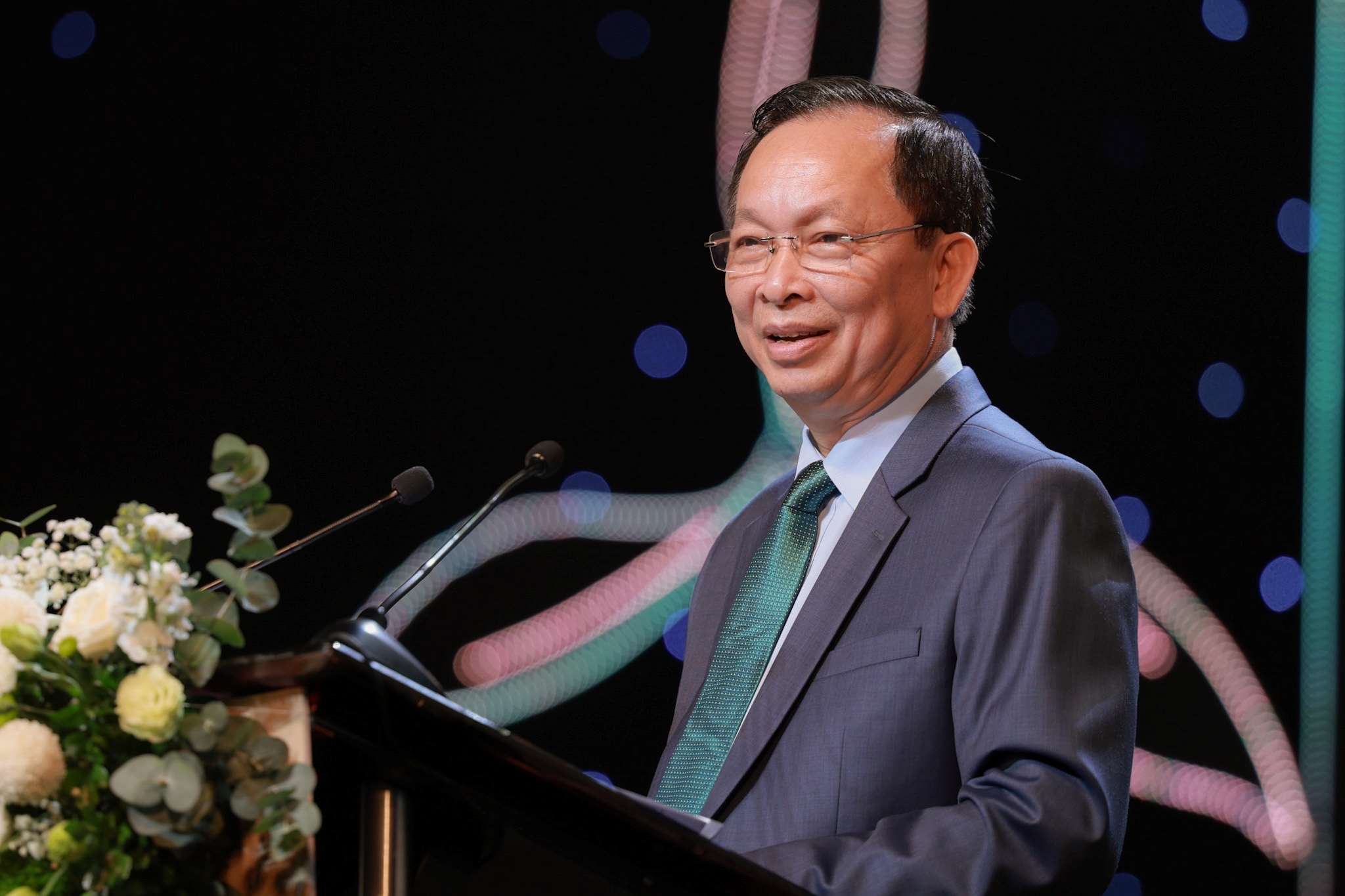Deputy Governor of the State Bank of Vietnam Dao Minh Tu said that the State Bank of Vietnam has long recognized the important role of bank credit capital in orienting production and business activities and promoting green transformation. Photo: Hai Nguyen