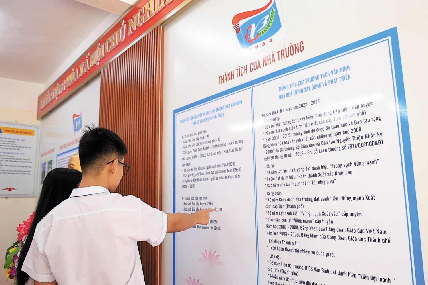 Van Binh Secondary School: 60 years of a journey