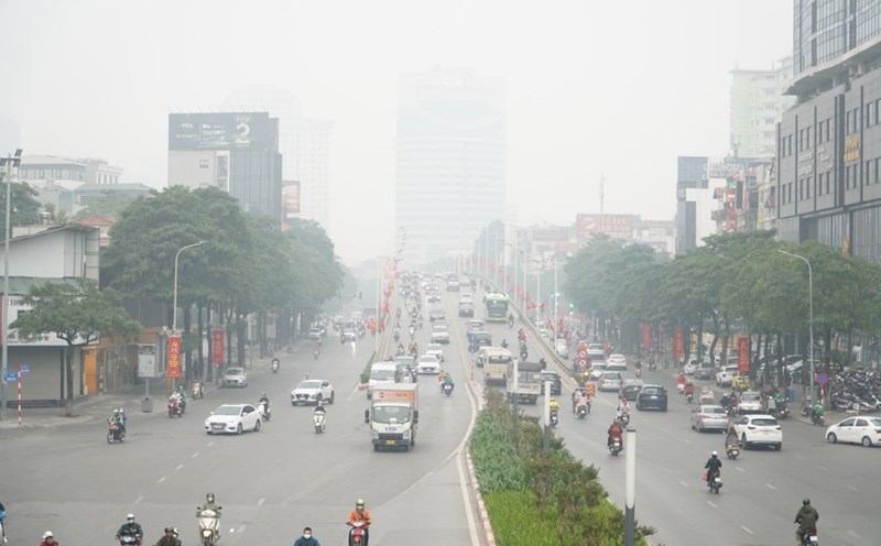 Weather forecast for the North is foggy tomorrow morning, November 15. Photo: Minh Ha