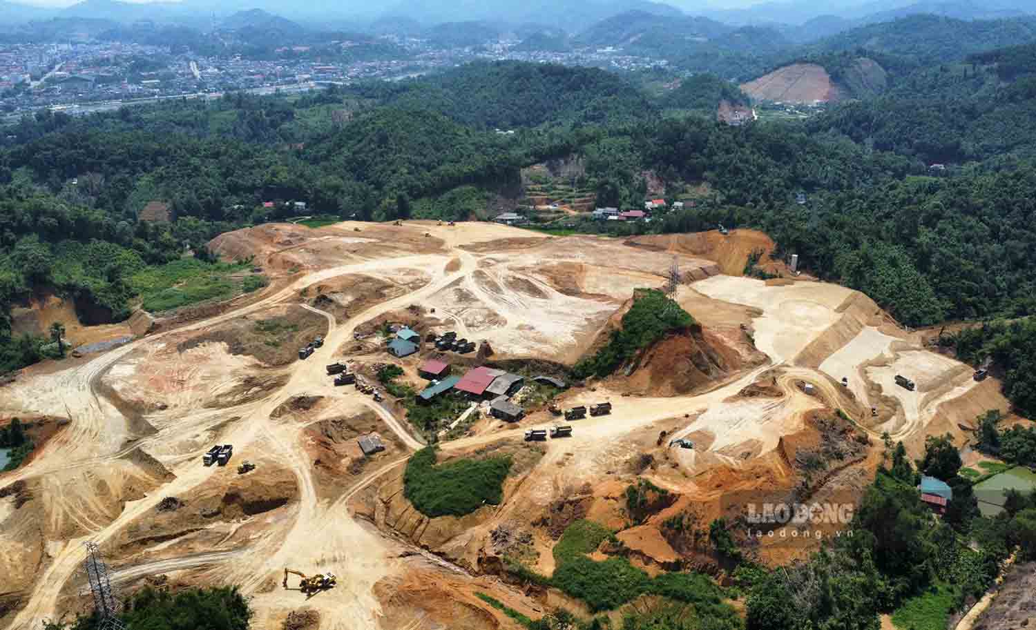 Du an nam khong xa khu vuc trung tam TP Bac Kan, thuan tien cho viec di lai, ket noi cac truc giao thong. Anh: Viet Bac.