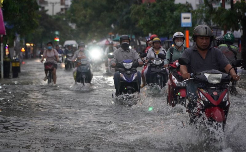 Du bao thoi tiet Nam Bo giam mua, don dot dinh diem trieu cuong. Anh: LDO