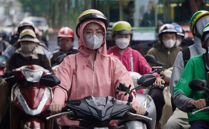 Southern weather is hot and sunny. Photo: Nguyen Chan