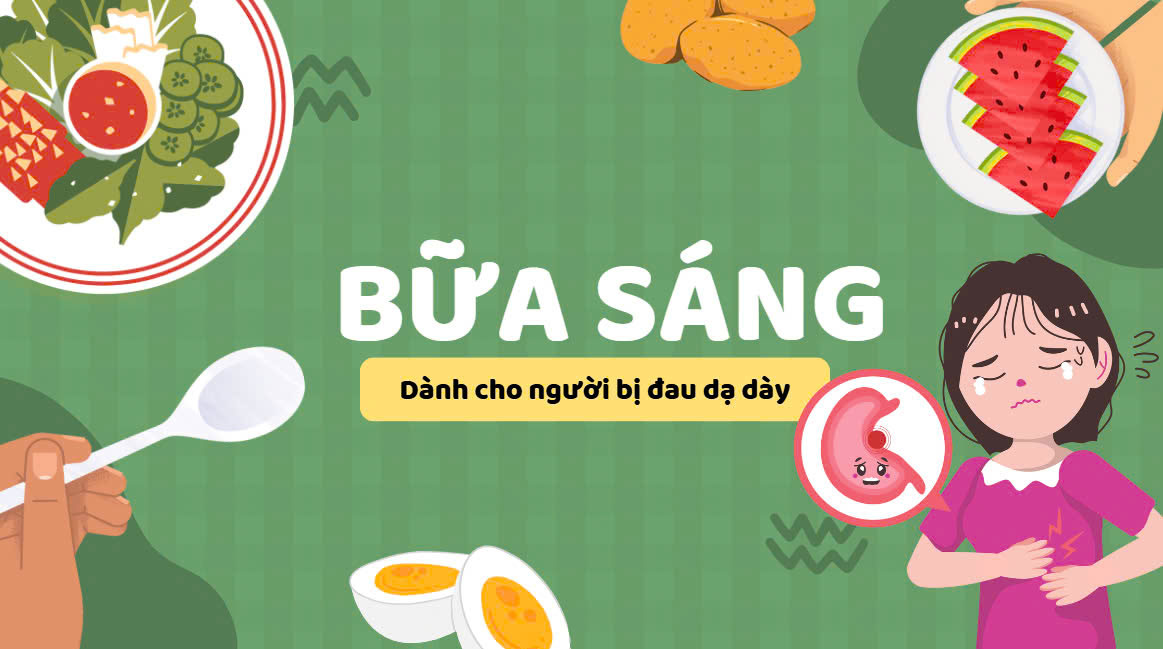 Breakfast for people with stomach pain