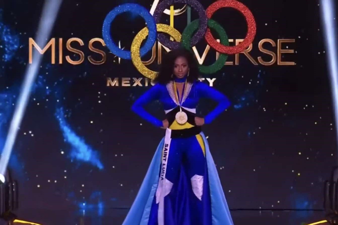 Cac thi sinh mang den nhung bo canh sac so, y nghia tai phan thi National Costume. Anh: Cat tu video