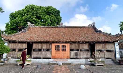 Di tích quốc gia đền Gin (xã Nam Dương, huyện Nam Trực, tỉnh Nam Định). Ảnh: Lương Hà