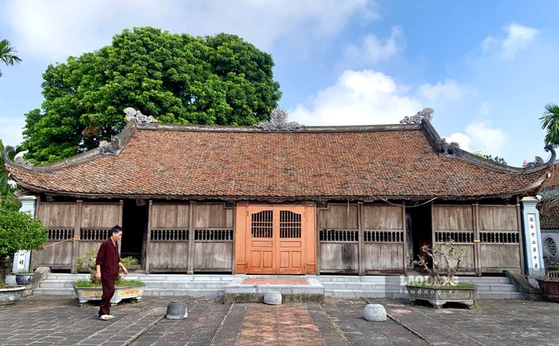 Gin Temple National Monument (Nam Duong Commune, Nam Truc District, Nam Dinh Province). Photo: Luong Ha