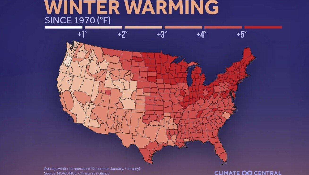 Mua dong co La Nina thuong lanh gia hon. Anh: NOAA