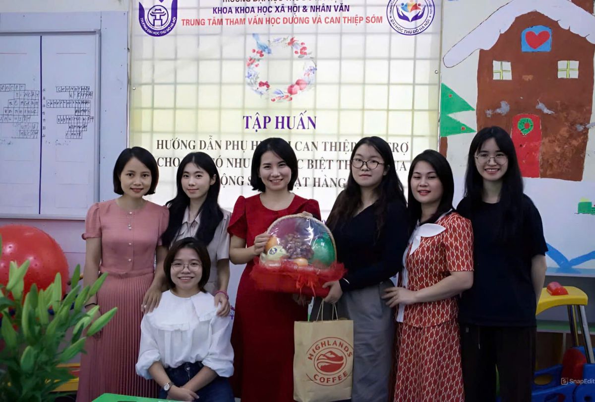 Teaching autistic children is a difficult but meaningful job for teachers. Photo: Provided by the character