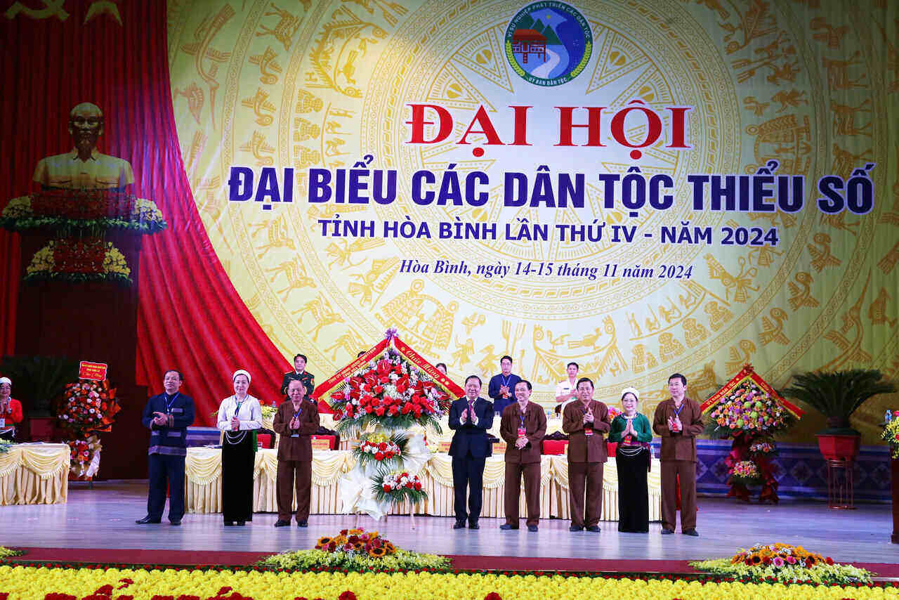 The 4th Congress of Ethnic Minorities in Hoa Binh Province was a great success. Photo: Viet Dao