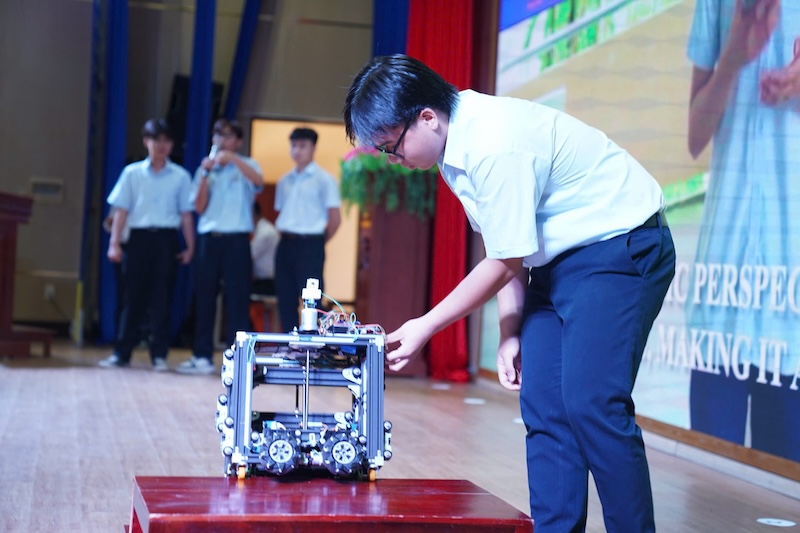 Danang University considers training quality as the "red thread" throughout and the foundation for sustainable development. Photo: Nguyen Linh