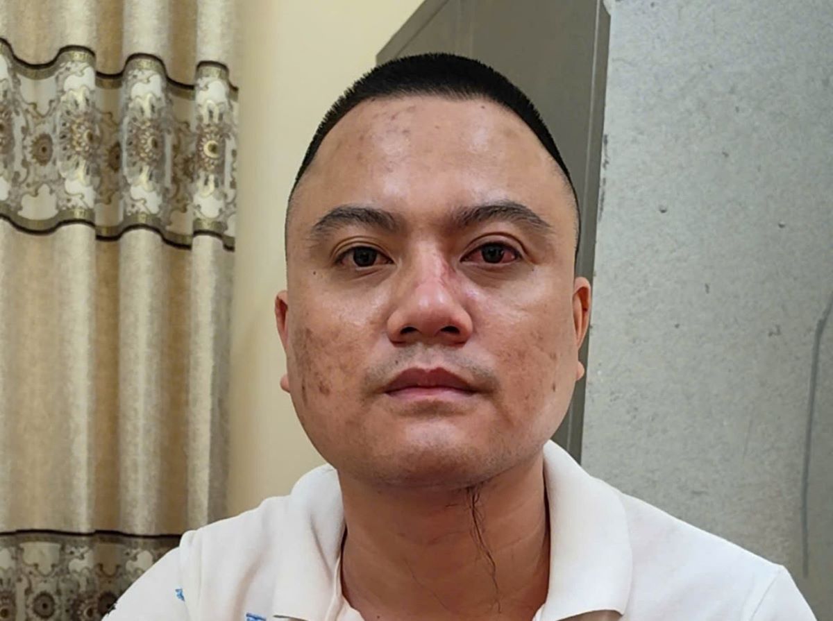 Đối tượng Bùi Trung Đức. Ảnh: Công an TP Hải Phòng