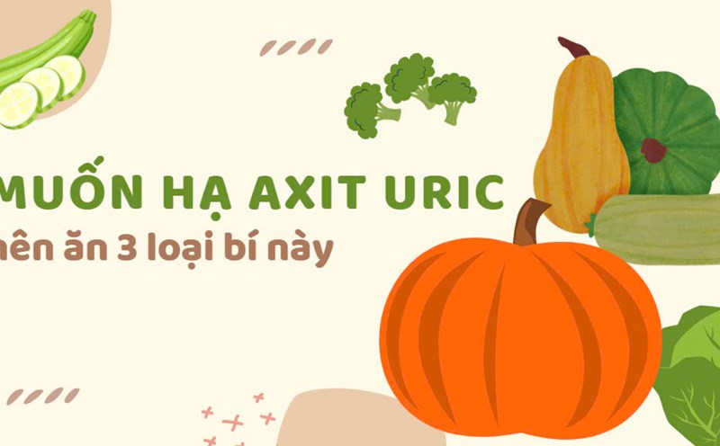 To lower uric acid, you should eat these 3 types of squash