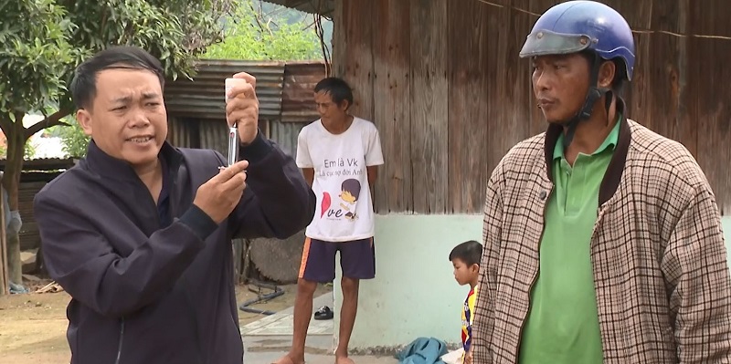 A vocational training class in Dam Rong. Photo: Thanh Tuan