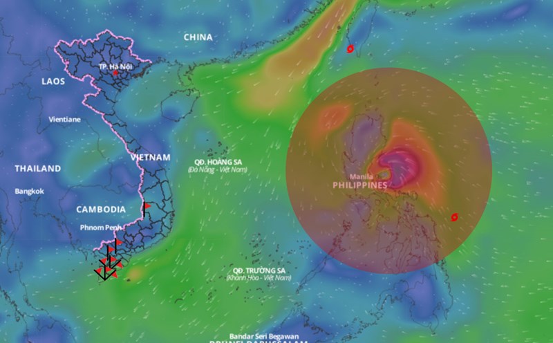 Latest storm news Typhoon Man-yi