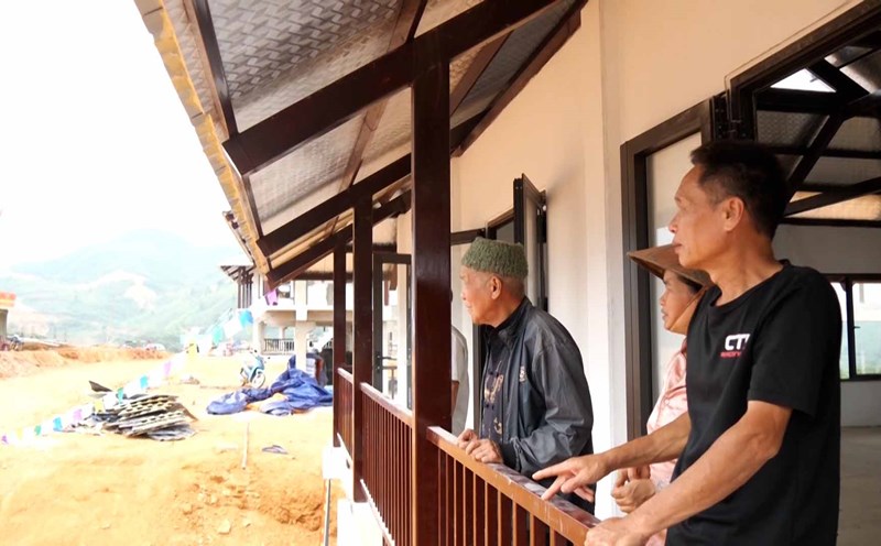 Lang Nu residential area project is gradually being completed