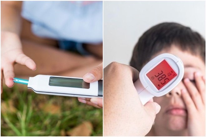 Many people mistakenly think that diabetes only occurs in adults, but children can also suffer from high blood sugar. Graphics: Thanh Thanh