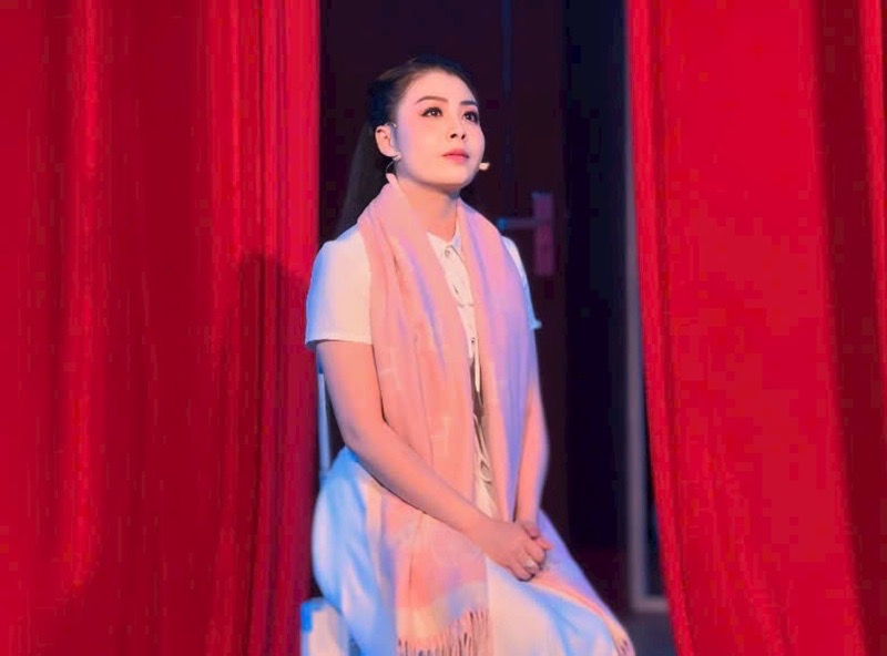 Cai luong artist Vo Ngoc Quyen. Photo: Artist provided.