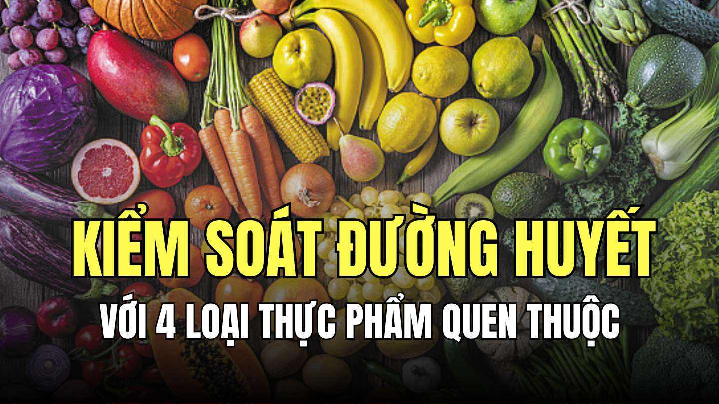 Control blood sugar by adding the following foods to your daily meals. Graphics: Minh Thuong