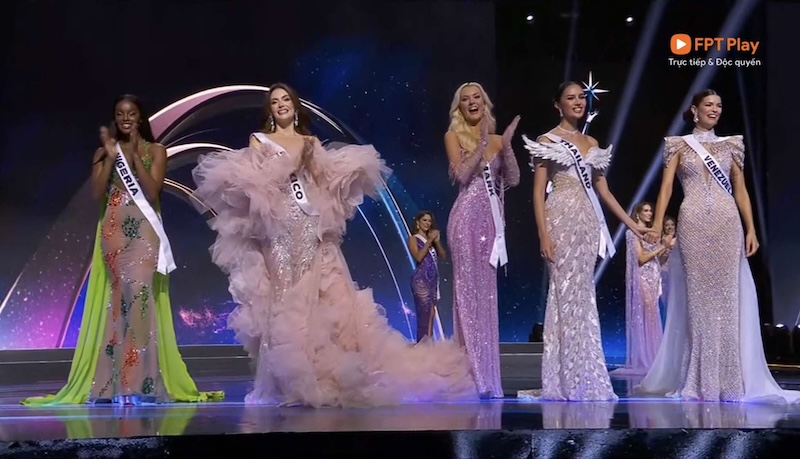 Top 5 Miss Universe 2024 chinh thuc lo dien. Anh: Cat tu video