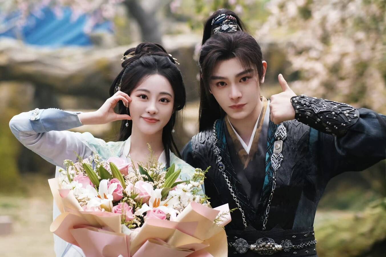 Chuc Tu Dan and Dinh Vu He. Photo: Producer