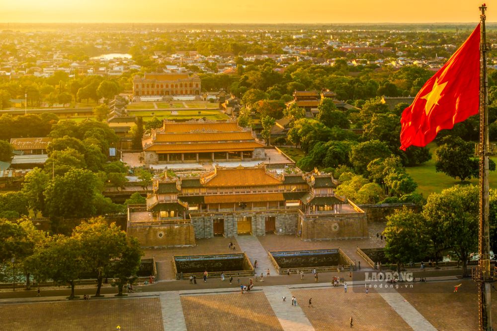 Ngay 17.11, lanh dao Trung tam Bao ton di tich Co do Hue cho biet, ngay 23.11 toi day se dien ra le cong bo hoan thanh du an “Bao ton, tu bo, tong the di tich dien Thai Hoa.