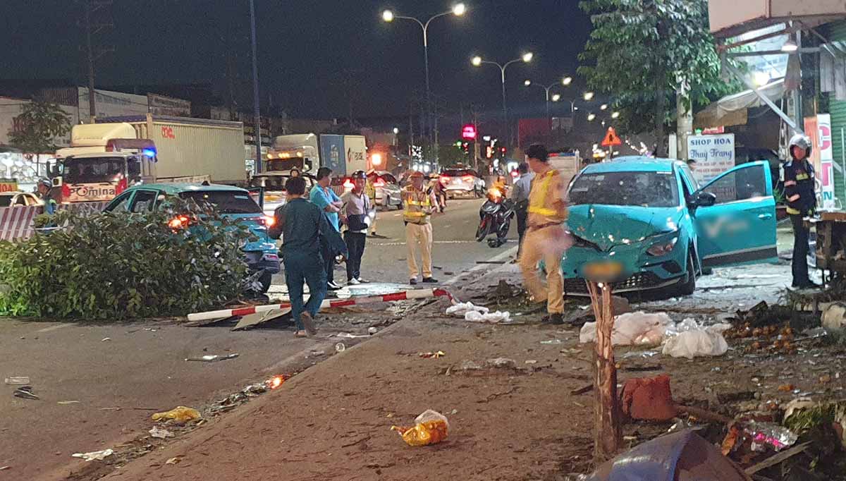 Clarifying the 4-car accident that injured 2 people