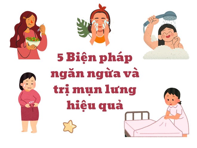 5 biện pháp ngăn ngừa và trị mụn lưng hiệu quả