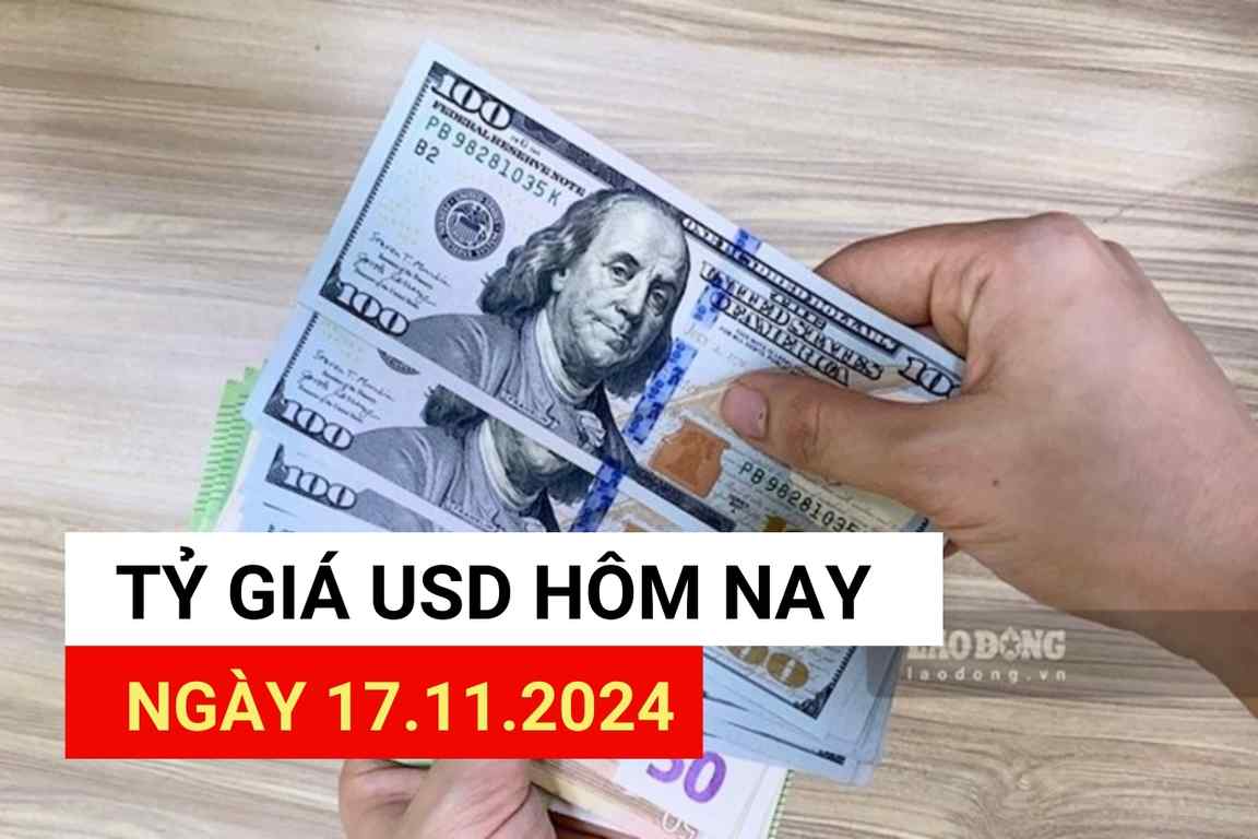USD exchange rate today 11/17/2024.