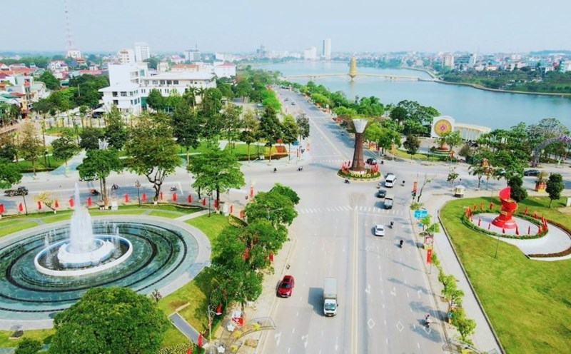 4 wards in Viet Tri City (Phu Tho) will be merged and rearranged into 2 wards. Photo: Phutho.gov.vn