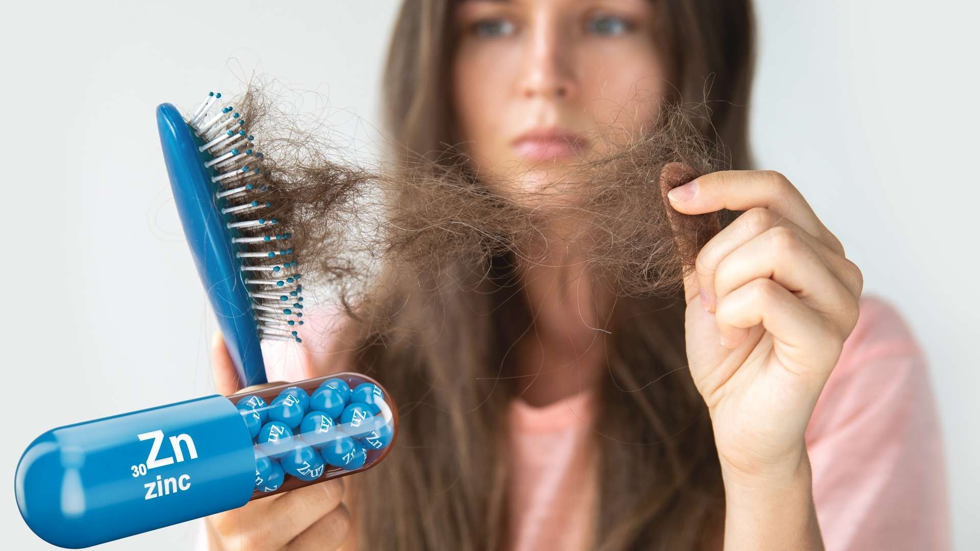 Signs of severe zinc deficiency in the body